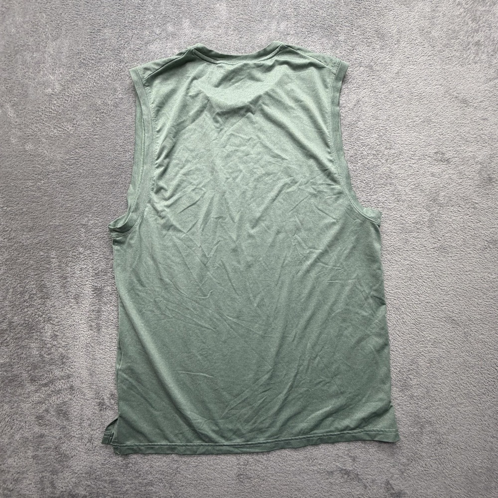 Nike Dri-FIT Tank Mens Small Green Crew Neck Sleeveless Athletic CZ1184-353 - Picture 7 of 7